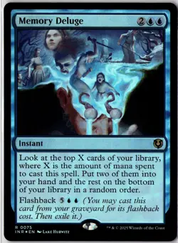 Memory Deluge #0075 (Foil) (INR) Innistrad Remastered - Image 1