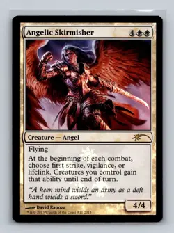 Angelic Skirmisher Media Promos Foil Magic The Gathering LP - Image 1