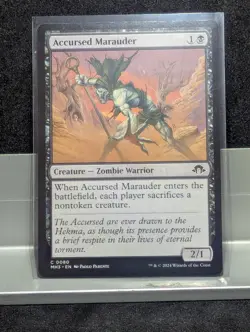 Accursed Marauder X1 LP Modern Horizons 3 MTG - Image 1