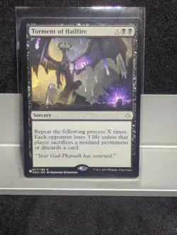 Torment of Hailfire X1 LP Hour of Devastation MTG - Image 1