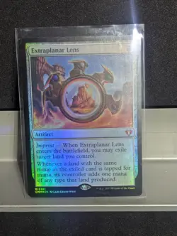 Extraplanar Lens FOIL X1 LP Commander Masters MTG - Image 1