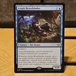 MTG Azure Beastbinder Bloomburrow Set Regular Rare #41 NM Fresh Pull No Play - Image 1