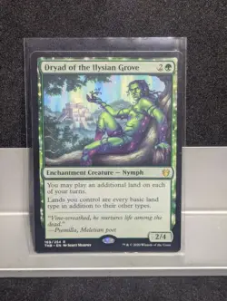 Dryad of the Ilysian Grove X1 LP Theros Beyond Death MTG - Image 1