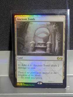 Ancient Tomb FOIL X1 MP Ultimate Masters MTG **Read Description** - Image 1