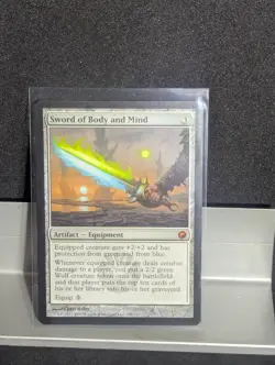 Sword of Body and Mind X1 LP Scars of Mirrodin MTG - Image 1