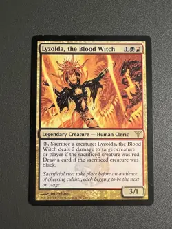 Lyzolda, the Blood Witch MP Dissension Rare MTG See Photos Magic the Gathering - Image 1
