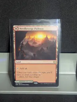 Needleverge Pathway Pillarverge Pathway X1 LP Zendikar Rising MTG - Image 1
