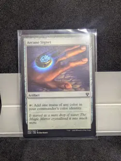 Arcane Signet X1 LP Commander 2020 MTG - Image 1