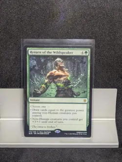 Return of the Wildspeaker X1 LP Throne of Eldraine MTG - Image 1