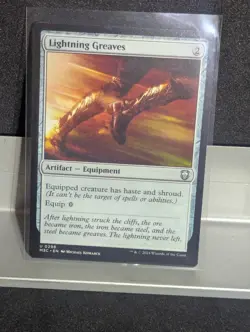 Lightning Greaves X1 LP Modern Horizons 3 Commander MTG - Image 1