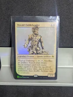 Oswald Fiddlebender FOIL SHOWCASE X1 LP Adventures in the Forgotten Realms MTG - Image 1
