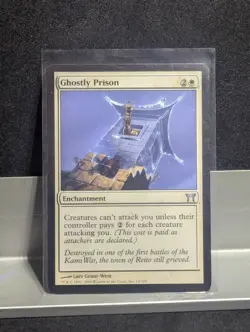 Ghostly Prison X1 LP Champions of Kamigawa MTG - Image 1
