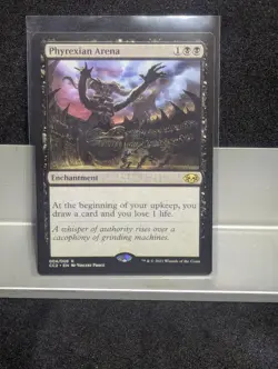 Phyrexian Arena X1 LP Commander Collection: Black MTG - Image 1