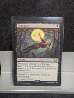 Reanimate X1 LP Commander Collection: Black MTG - Image 1
