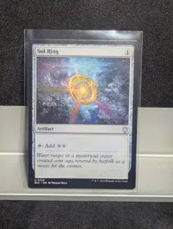 Sol Ring X1 LP Bloomburrow Commander MTG - Image 1