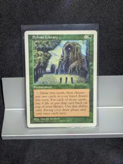 Sylvan Library X1 LP MTG Core Set 5th Edition MTG - Image 1