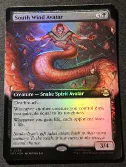 South Wind Avatar - Foil - Extended Art - TMT - MTG - NM - EN - 0269 - Image 1