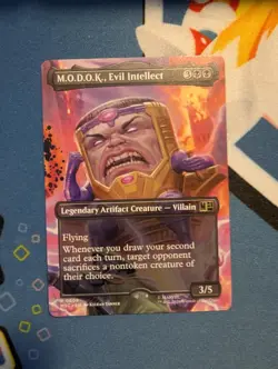 M.O.D.O.K., Evil Intellect (Borderless) 509 Commander: Marvel Super Heroes NM - Image 1