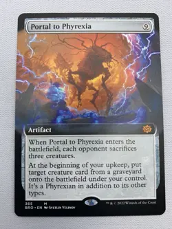 Magic The Gathering MTG Portal To Phyrexia #365 M The Brothers War Non-Foil NM/M - Image 1