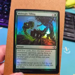 Midnight Tilling #182 C MTG Lorwyn Eclipsed Foil - Image 1