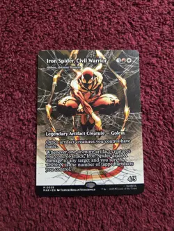 Iron Spider Civil Warrior 0039 Regular Borderless Marvels Spider-Man - Image 1