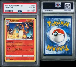 2025 POKEMON M24 EN-MCDONALD'S COLLECTION #001 CHARIZARD PSA 10 - Image 3