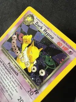 Pokemon Dark Hypno Holo Team Rocket 9/82- Vintage - Image 4