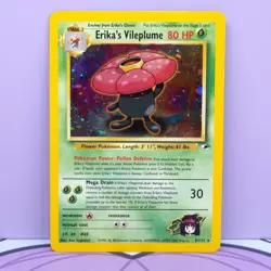 Erika's Vileplume 5/132 - Gym Heroes Holo Rare 1999 Pokemon - PL - Image 1