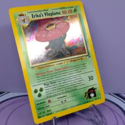 Erika's Vileplume 5/132 - Gym Heroes Holo Rare 1999 Pokemon - PL - Image 4