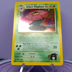 Erika's Vileplume 5/132 - Gym Heroes Holo Rare 1999 Pokemon - PL - Image 5