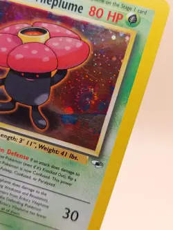 Erika's Vileplume Gym Heroes Holo Rare No. 5/132 Pokemon - 2000 SWIRL - Image 2
