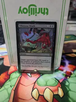 ** Villainous Wrath FOIL - Marvel's Spider-Man (SPM) ** [NM] MTG Board Wipe - Image 1