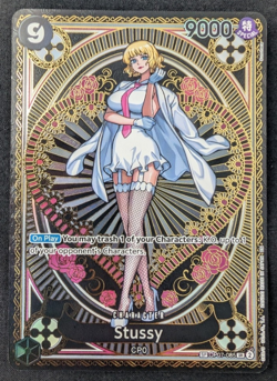 Stussy OP07-085 (OP11 SP) Special Rare One Piece Card - Image 1
