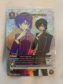 Union Arena Lelouch Lamperouge (092) (SR*) - UE04BT/CGH-1-092 CODE GEASS - Image 1