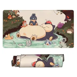 Snorlax - Board Game Pokemon Playmat Games Mousepad Play Mat of TCG 2546 - Image 1