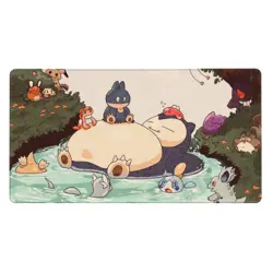 Snorlax - Board Game Pokemon Playmat Games Mousepad Play Mat of TCG 2546 - Image 2