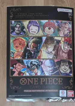 Bandai One Piece Card Game Premium Card Collection Best Selection Vol.6 In Hand - Image 1