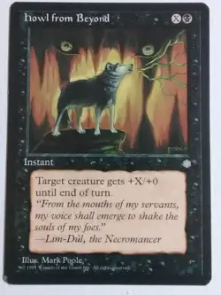 MTG 1995 Howl from Beyond Ice Age Regular Common - Image 1