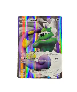 Pokemon TCG Tornadus Emerging Powers Holo Full Art Ultra Rare Card 98/98 LP - Image 1
