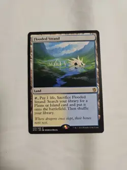 Flooded Strand Khans of Tarkir LP MTG - Image 1