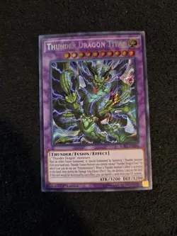 Thunder Dragon Titan SOFU-EN036 Secret Rare 1st Edition Yugioh - Image 1