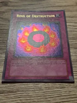 Yu-Gi-Oh! Konami Ring of Destruction IOC-SE3 Invasion of Chaos LE Foil Trap - Image 2