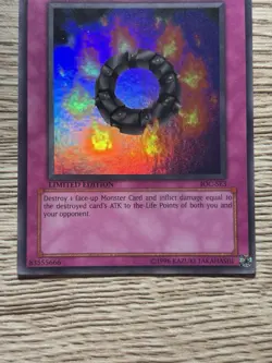 Yu-Gi-Oh! Konami Ring of Destruction IOC-SE3 Invasion of Chaos LE Foil Trap - Image 3