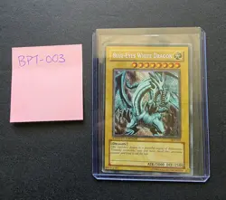 Yu-Gi-Oh! Blue-Eyes White Dragon BPT-003 Secret Rare Limited Edition - Image 1