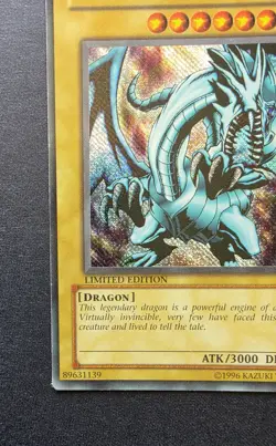 Yu-Gi-Oh! Blue-Eyes White Dragon BPT-003 Secret Rare Limited Edition - Image 4