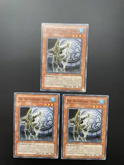 Yugioh The Six Samurai - Yaichi STON-EN007 1st Edition Common LP/MP X3 - Image 1