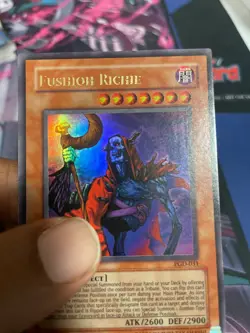 YUGIOH - FUSHIOH RICHIE - ULTRA RARE - PGD - 1ST ED - NM - NAME MISPRINT - Image 3