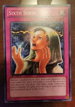 Sixth Sense LCJW-EN273 Yu-Gi-Oh Legendary Collection 4: Joey's World-1st Ed - Image 1