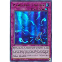 Yugioh 2x Phantom Knights' Fog Blade x2 GFTP-EN122 Ultra Rare 1st Ed NM/M - Image 1