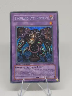 Yugioh Thousand-Eyes Restrict MC1-EN004 Secret Rare LP - Image 1